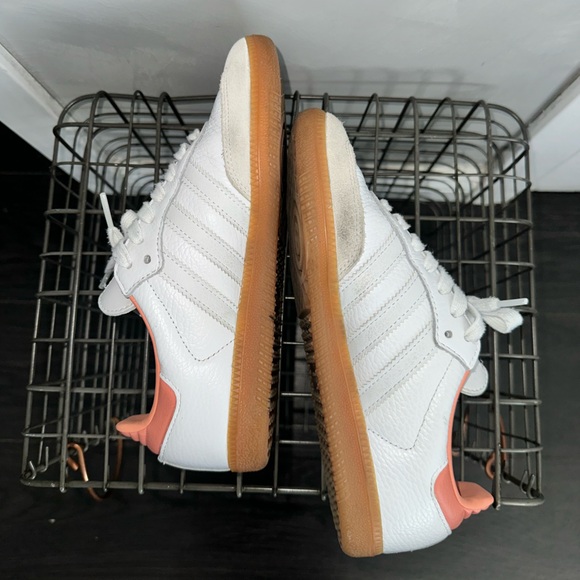 Adidas Samba - coral and white - Picture 3 of 5